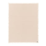 Mohair Single Ivory Blanket