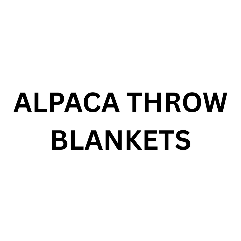 Alpaca Throw Blankets