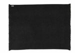 Alpaca Knee Rug Black