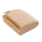 Alpaca Throw Blanket Walnut