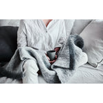 Alpaca Throw Granite