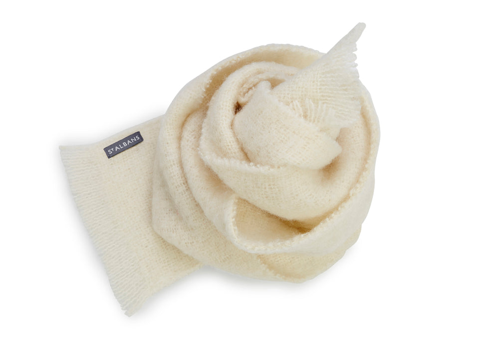 Alpaca Scarf Natural