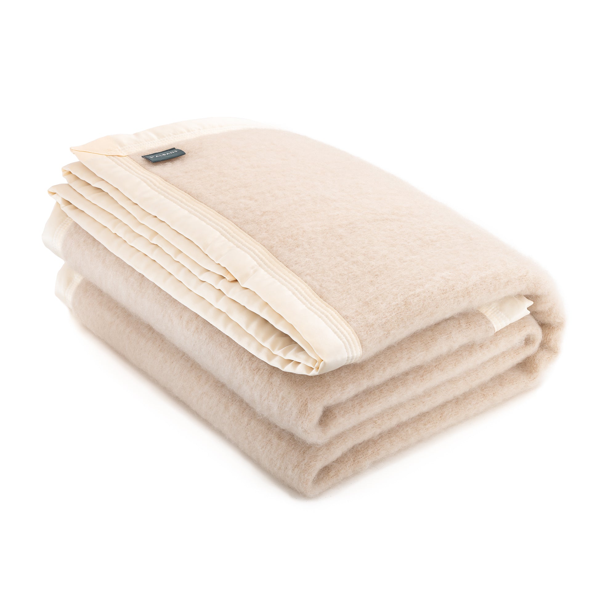 Mohair Ivory Blanket St Albans