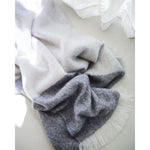 Mohair Throw Ghost