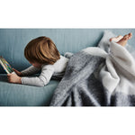 Mohair Throw Ghost
