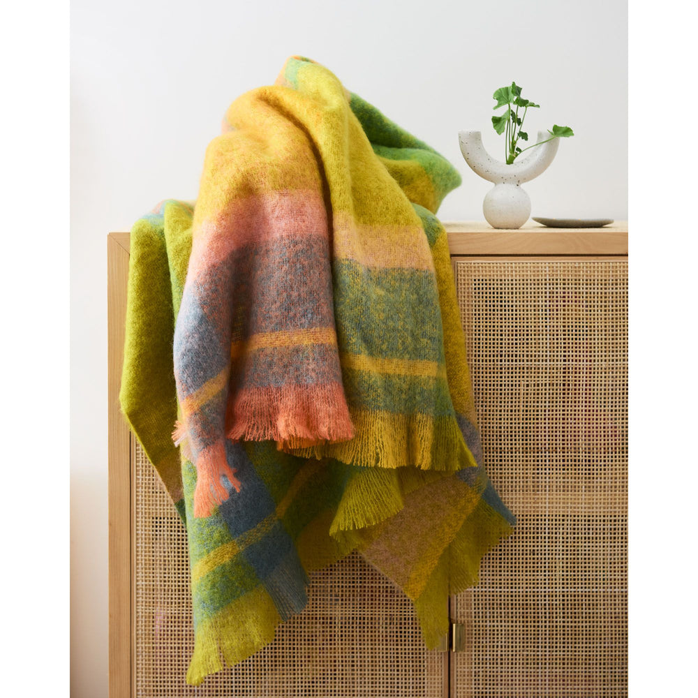Mohair Throw Marigold