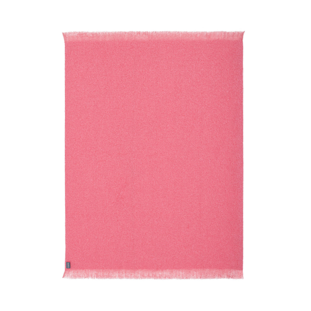Mohair Throw Rose