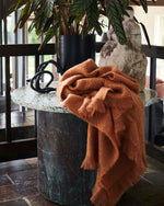 Mohair Throw Toffee