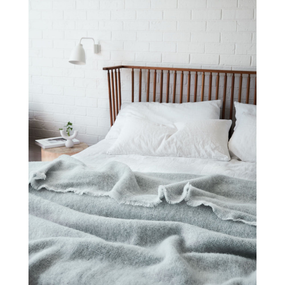 Alpaca Throw Heather