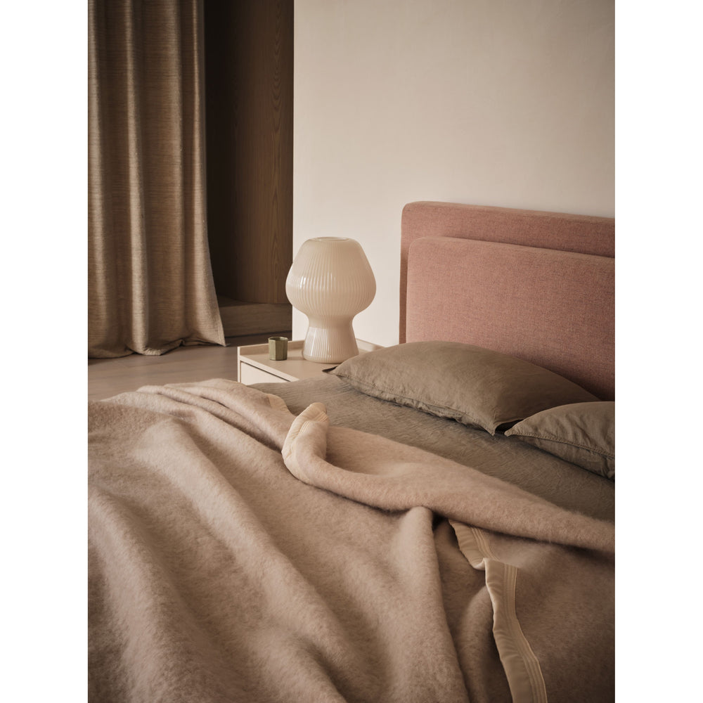 Mohair Blanket Ivory