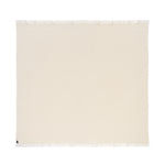 Mohair Queen White Blanket