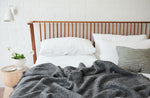 Mohair Throw Onyx