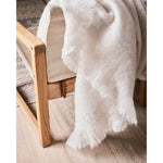 Mohair Throw Powder