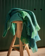 Mohair Throw Emerald