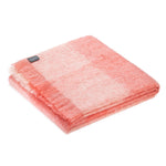 Mohair Throw Coral