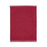 Mohair Throw Cranberry~