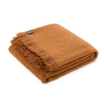 Mohair Throw Toffee